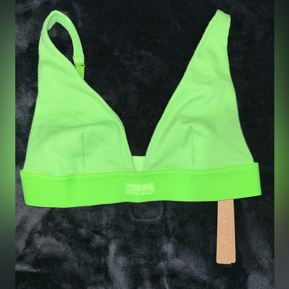 Skims Vibrant Green Women's Bralette